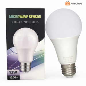 12w smart microwave motion sensor led bulb (outdoor & indoor)
